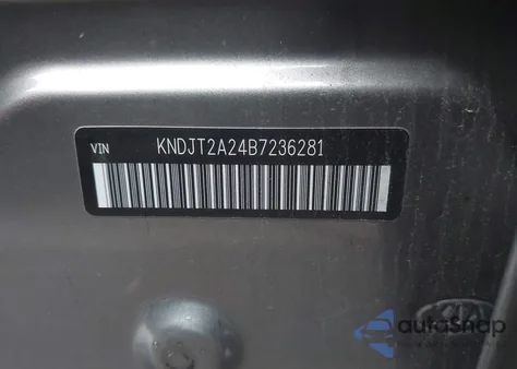 2011 Kia Soul Sport z USA, uszkodzony, nr VIN KNDJT2A24B7236281